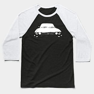 Ford Capri Mk3 1980s classic car monoblock white Baseball T-Shirt